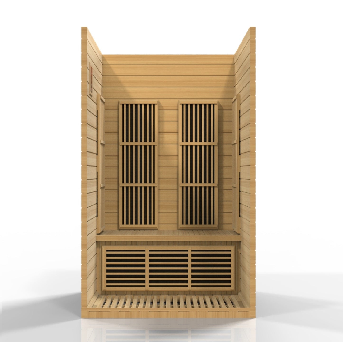 Maxxus "Seattle" 2 Person Near Zero EMF FAR IR Sauna (MX-J206-01-ZF)