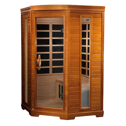 Dynamic "Heming" 2 Person Ultra Low EMF Far IR Sauna (DYN-6225-02 Elite)