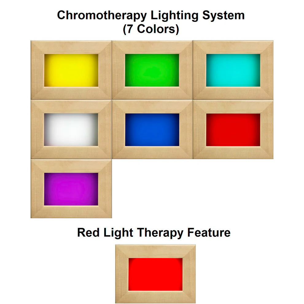 ***New 2026 Model*** Dynamic "Llumeneres" 2 Person Full Spectrum Nero Zero EMF FAR IR Sauna (DYN-6215-03 FS)