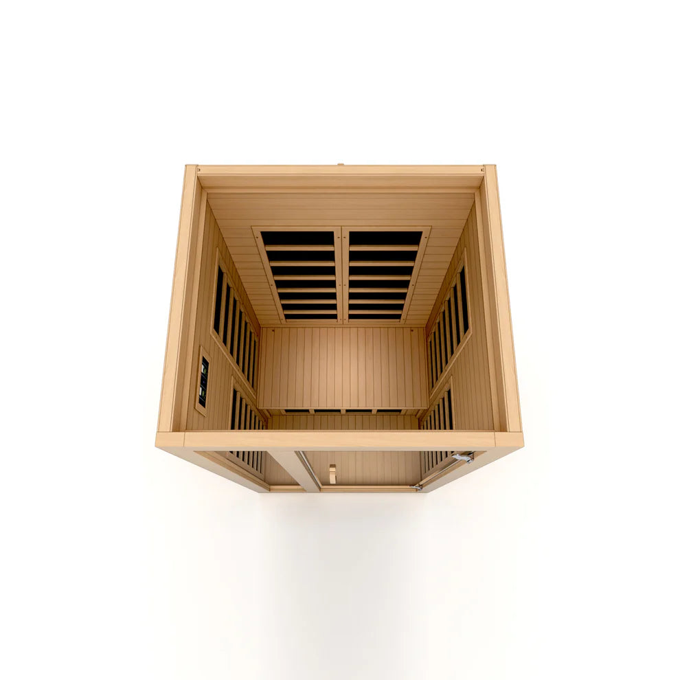 ***New 2026 Model*** Dynamic Gracia 1-2-Person Full Spectrum Near Zero EMF FAR IR Sauna (DYN-6119-03 FS)