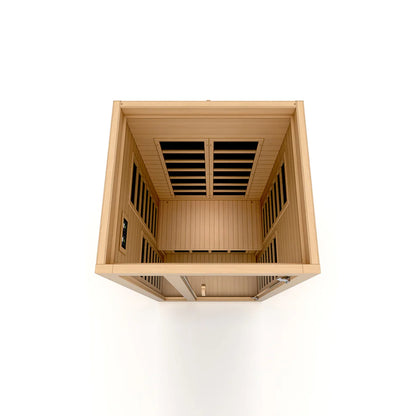 ***New 2026 Model*** Dynamic Gracia 1-2-Person Full Spectrum Near Zero EMF FAR IR Sauna (DYN-6119-03 FS)