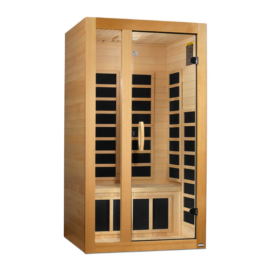 ***New 2026 Model*** Dynamic Gracia 1-2-Person Full Spectrum Near Zero EMF FAR IR Sauna (DYN-6119-03 FS)