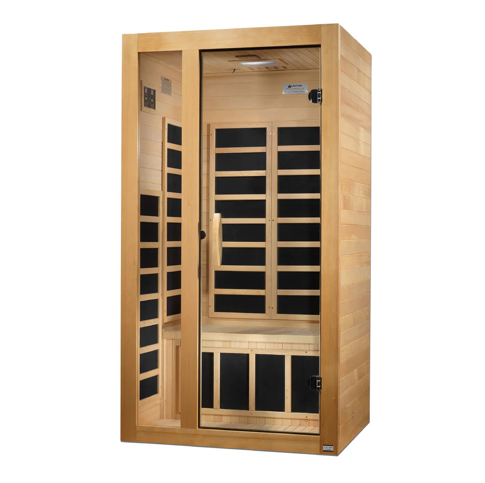 ***New 2026 Model*** Dynamic Gracia 1-2-Person Full Spectrum Near Zero EMF FAR IR Sauna (DYN-6119-03 FS)