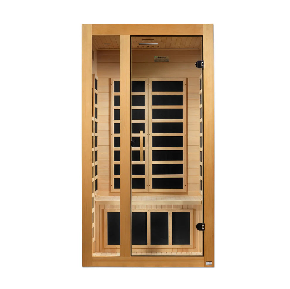 ***New 2026 Model*** Dynamic Gracia 1-2-Person Full Spectrum Near Zero EMF FAR IR Sauna (DYN-6119-03 FS)