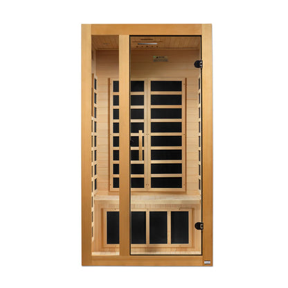 ***New 2026 Model*** Dynamic Gracia 1-2-Person Full Spectrum Near Zero EMF FAR IR Sauna (DYN-6119-03 FS)