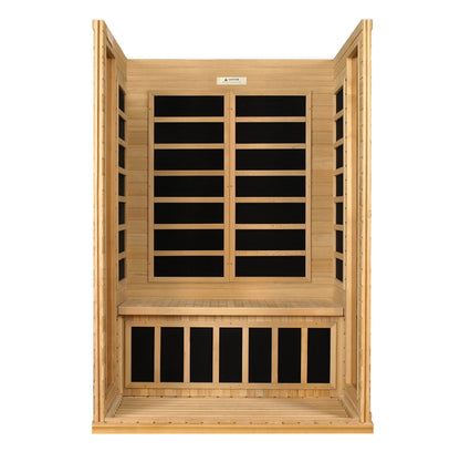 Dynamic "Versailles" 2 Person Low EMF Far IR Sauna (DYN-6202-03)