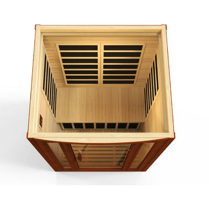 Dynamic "San Marino Elite" 2 Person Ultra Low EMF Far IR Sauna (DYN-6206-01 Elite)