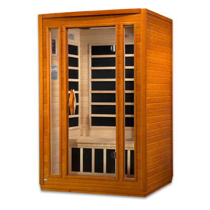 Dynamic "San Marino Elite" 2 Person Ultra Low EMF Far IR Sauna (DYN-6206-01 Elite)