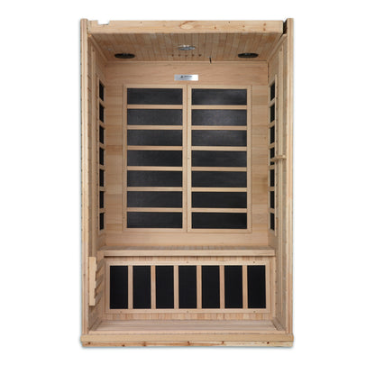 Dynamic "Venice" 2 Person Ultra Low EMF - Far Infrared Sauna (DYN-6210-01 Elite)