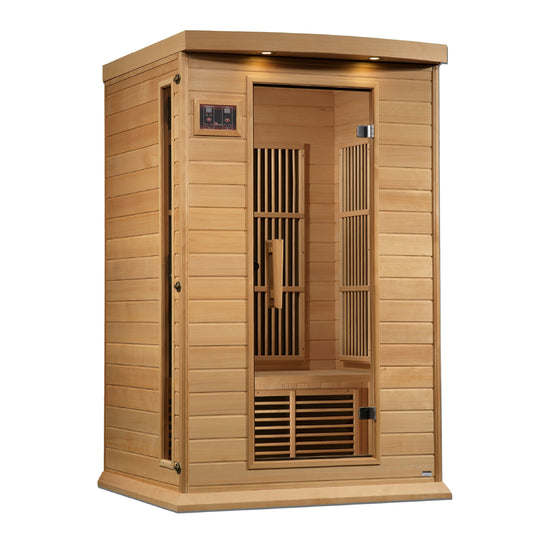 Maxxus 2 Person Near Zero EMF FAR IR Sauna (MX-K206-01-ZF HEM)