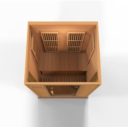 Maxxus 2 Person Low EMF FAR IR Sauna (MX-K206-01-CED)