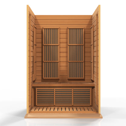Maxxus 2 Person Low EMF FAR IR Sauna (MX-K206-01-CED)
