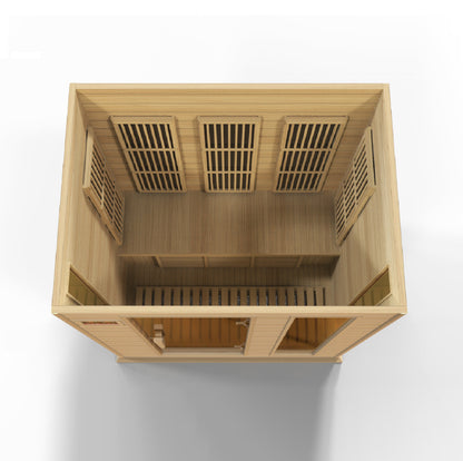 Maxxus 3 Person Low EMF FAR IR Sauna (MX-K306-01)