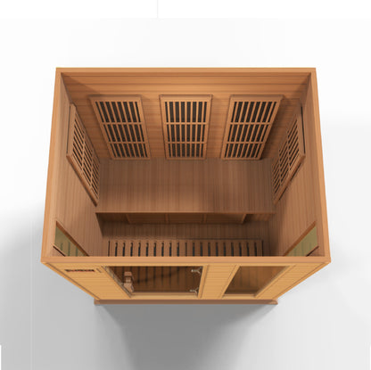 Maxxus 3 Person Low EMF FAR IR Sauna (MX-K306-01-CED)