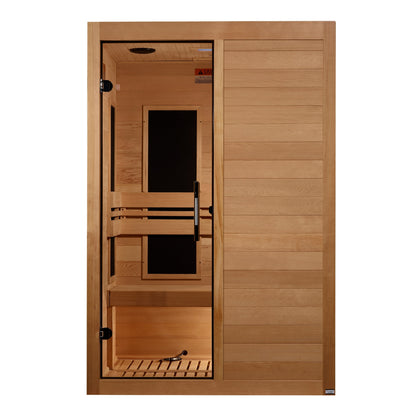 Maxxus "S-Line" 2 Person Ultra Low EMF FAR IR Sauna (MX-S206-01 ELITE)