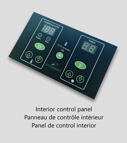 ***New 2026 Model*** Dynamic "Serena" 2 Person Ultra Low EMF FAR IR Sauna (DYN-6229-01 Elite)