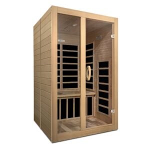 Dynamic "Santiago" 2 Person Low EMF FAR IR Sauna (DYN-6209-01)