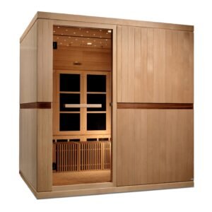 2025 Golden Designs "Catalonia" 8 Person Near Zero EMF FAR IR Sauna (GDI-6880-02 Elite)