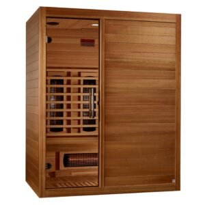 Maxxus "S-Line" 3 Person Full Spectrum IR Sauna (MX-S306-01-FS-PC)